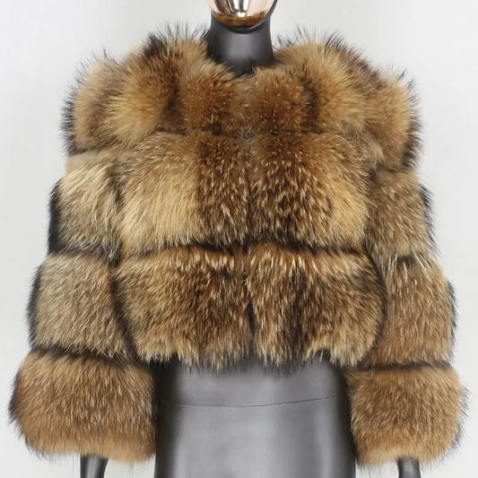 Faux Fur Autumn Jacket