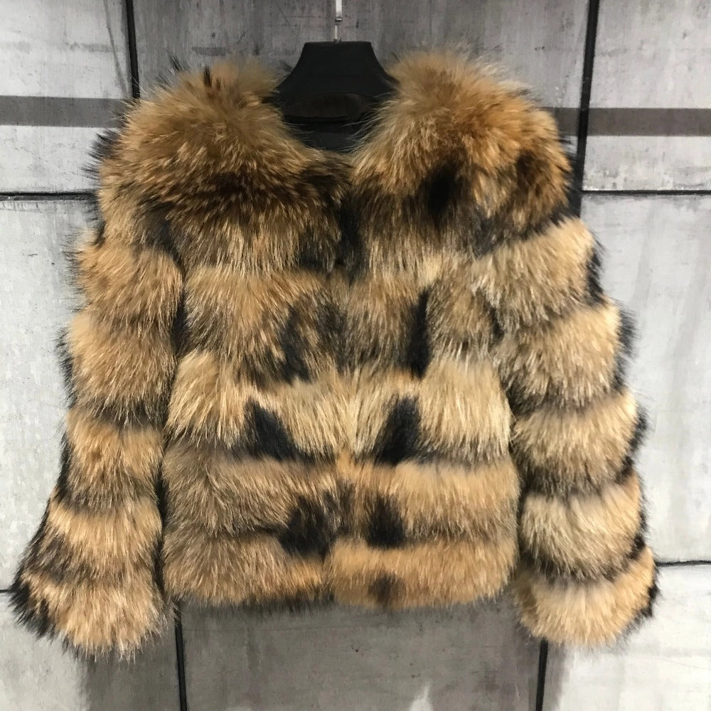 Faux Fur Autumn Jacket