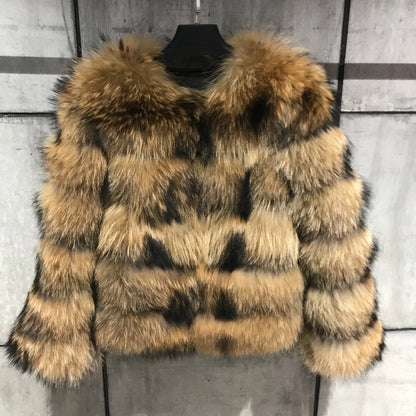 Faux Fur Autumn Jacket